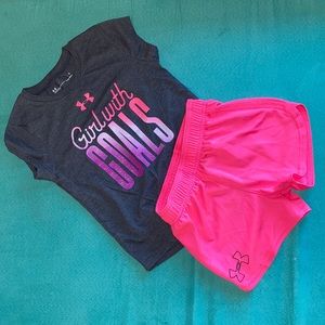 Under Armour Girls outfit size 5
